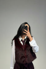gilet in pelliccia
