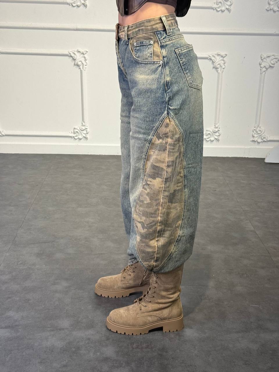 jeans bande militari