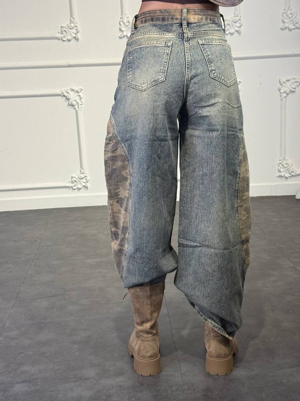 jeans bande militari