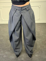 pantalone doppio bottone