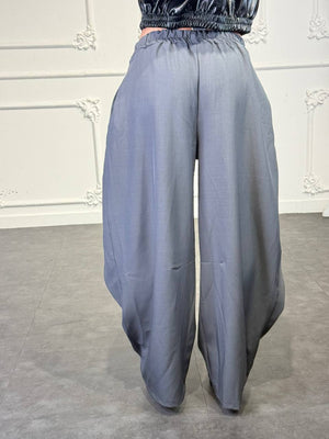 pantalone doppio bottone