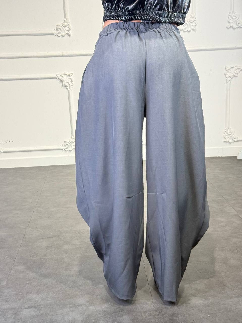 pantalone doppio bottone