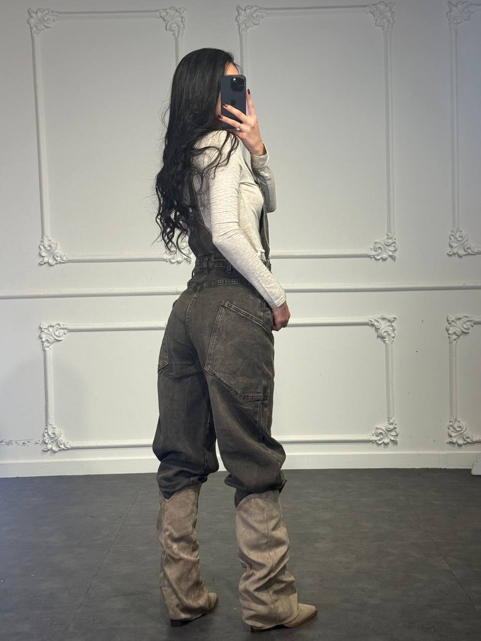 salopette jeans