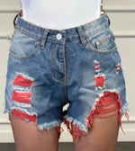 shorts red