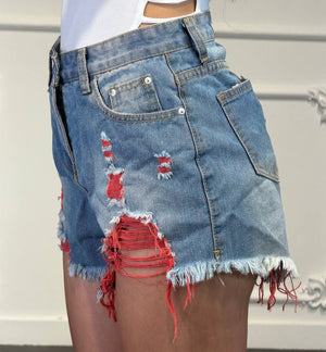 shorts red