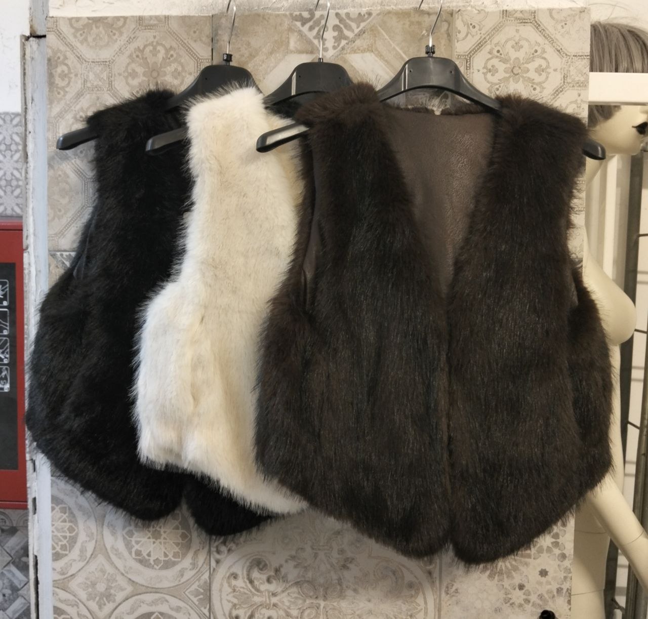 gilet in pelliccia