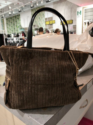 borsa velluto