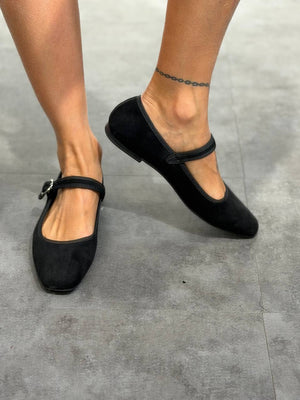 ballerina scamosciata
