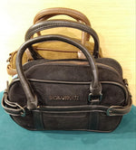 borsa bauletto scamosciato