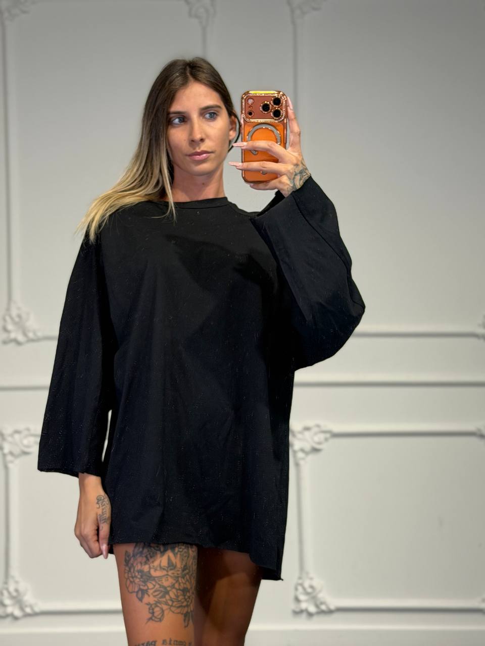 maglia over abito