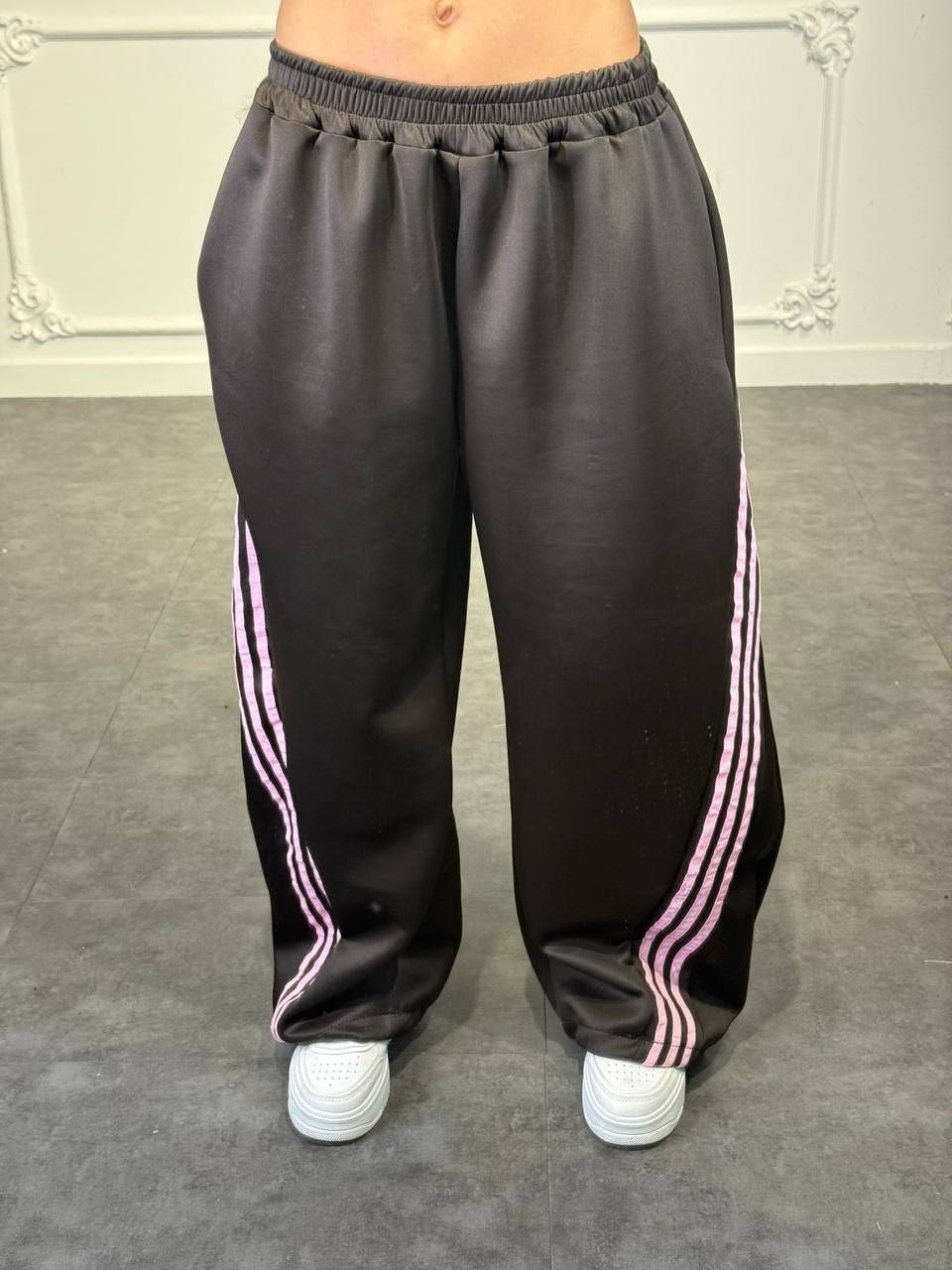 Pantaloni tuta balloon con vita elasticizzata