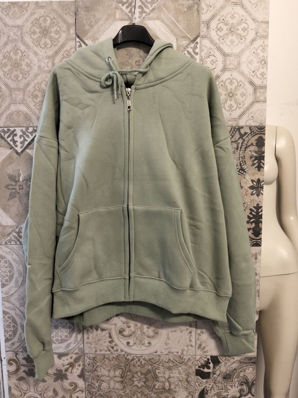 felpa zip over