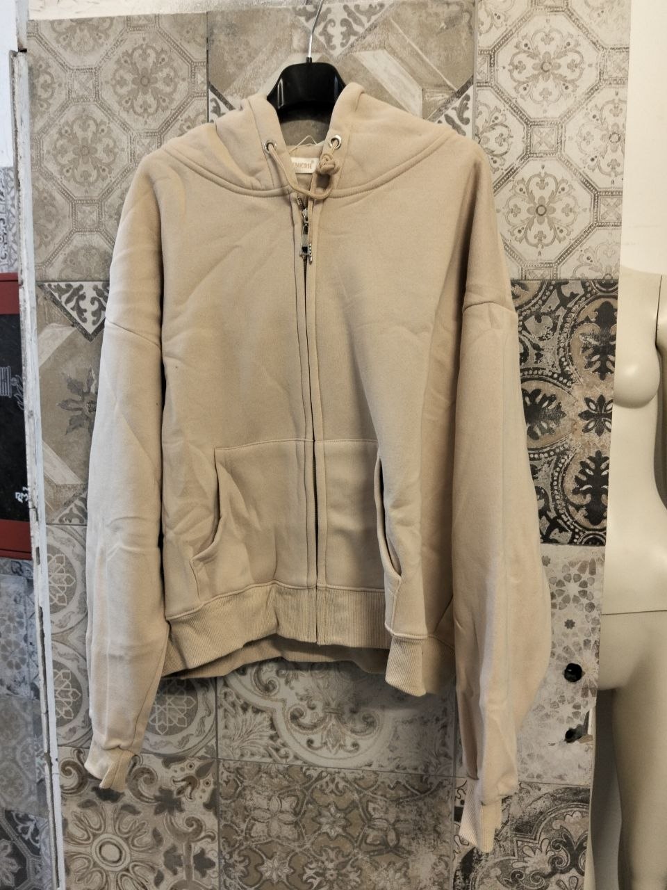 felpa zip over