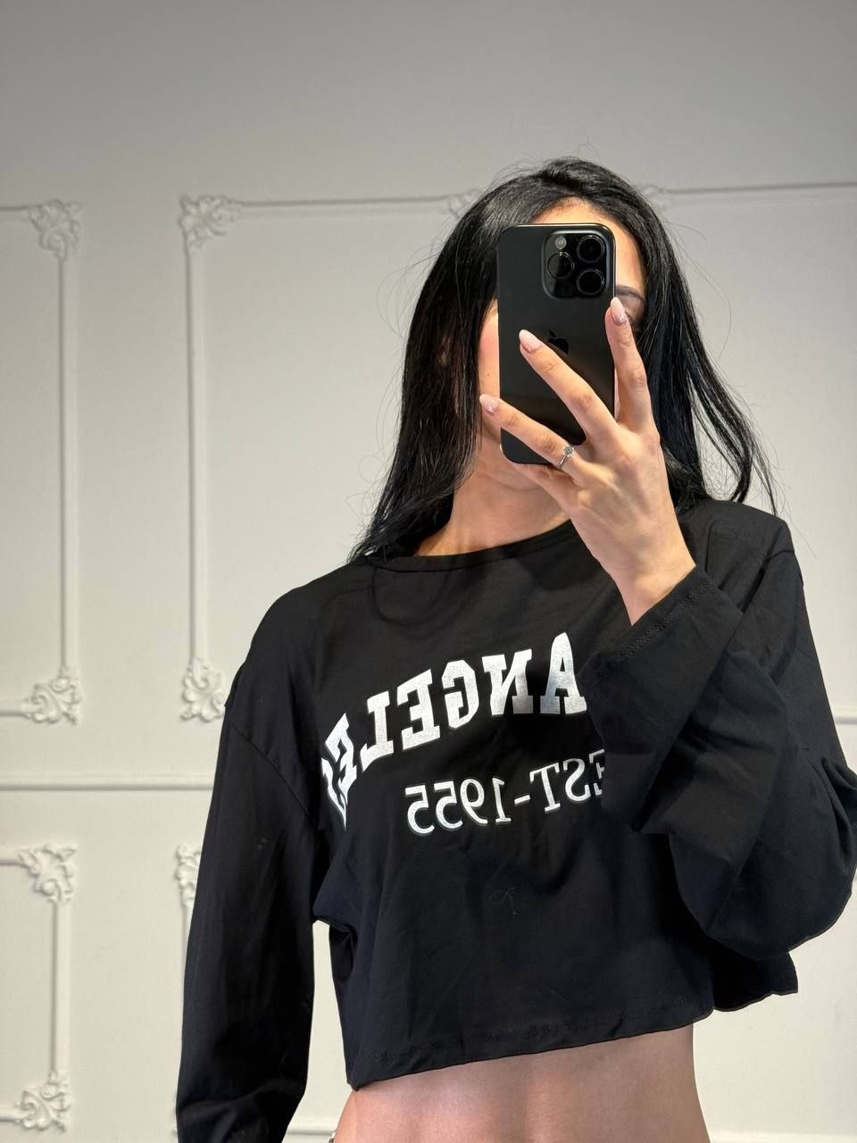 maglia angel crop