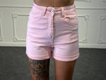 shorts lungo a vita alta