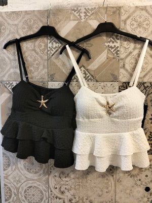 top stella con balze