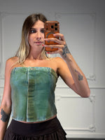 top jeans green