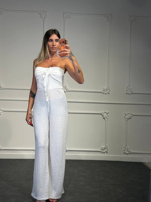 jumpsuit fiocco lunga