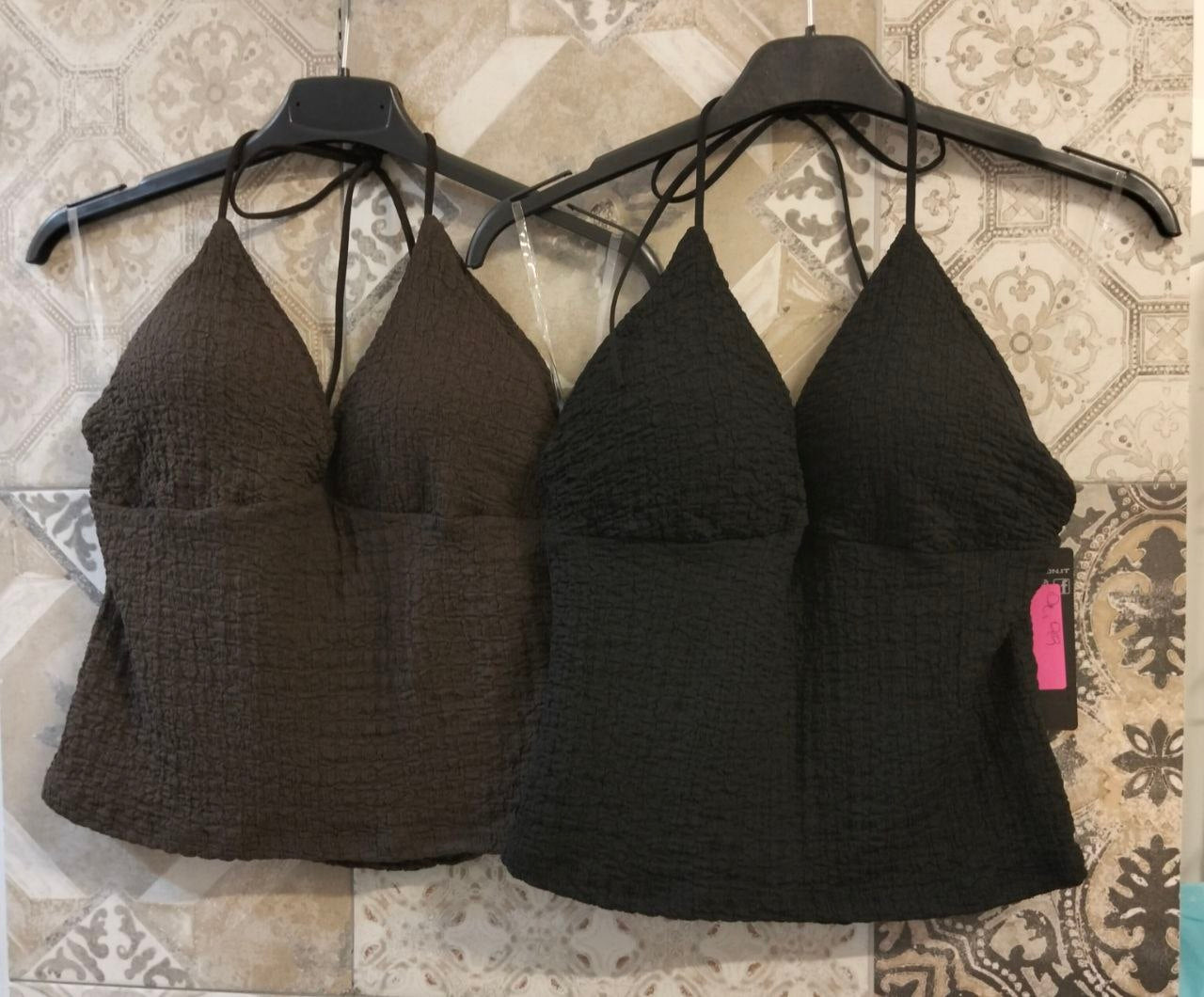 top halter cartapesta