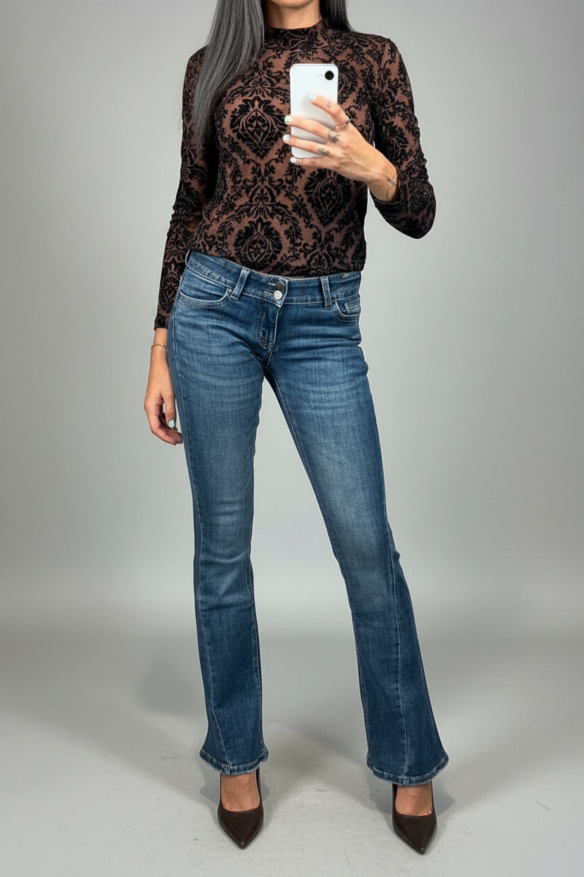 jeans a zampa d'elefante