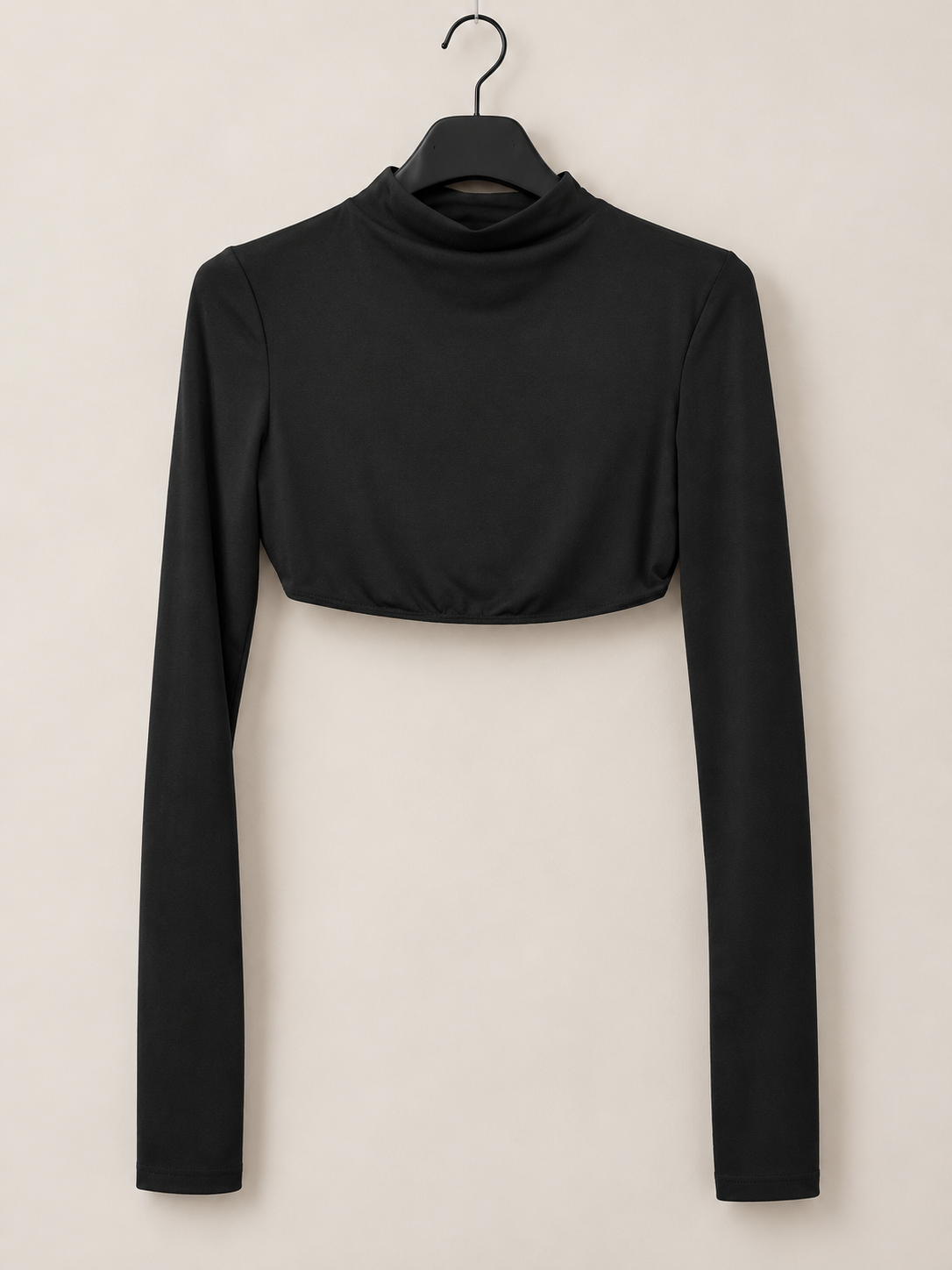 maglia in licra crop