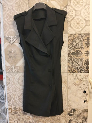 abito blazer smanicato - Dverso Fashion