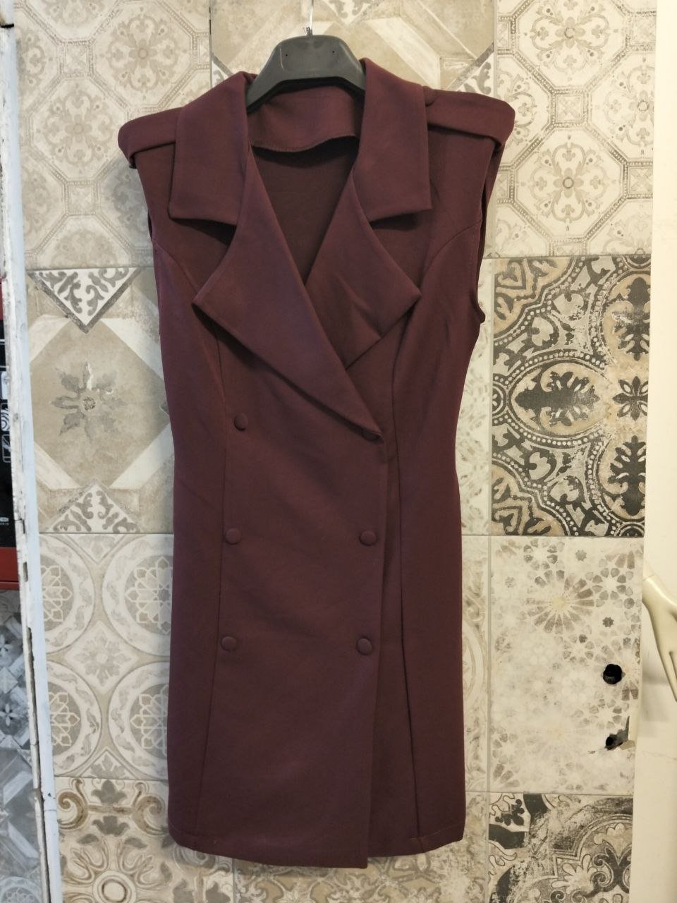 abito blazer smanicato - Dverso Fashion