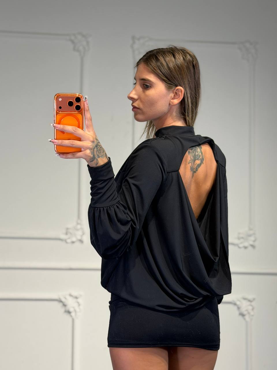 abito chiara con spalline - Dverso Fashion