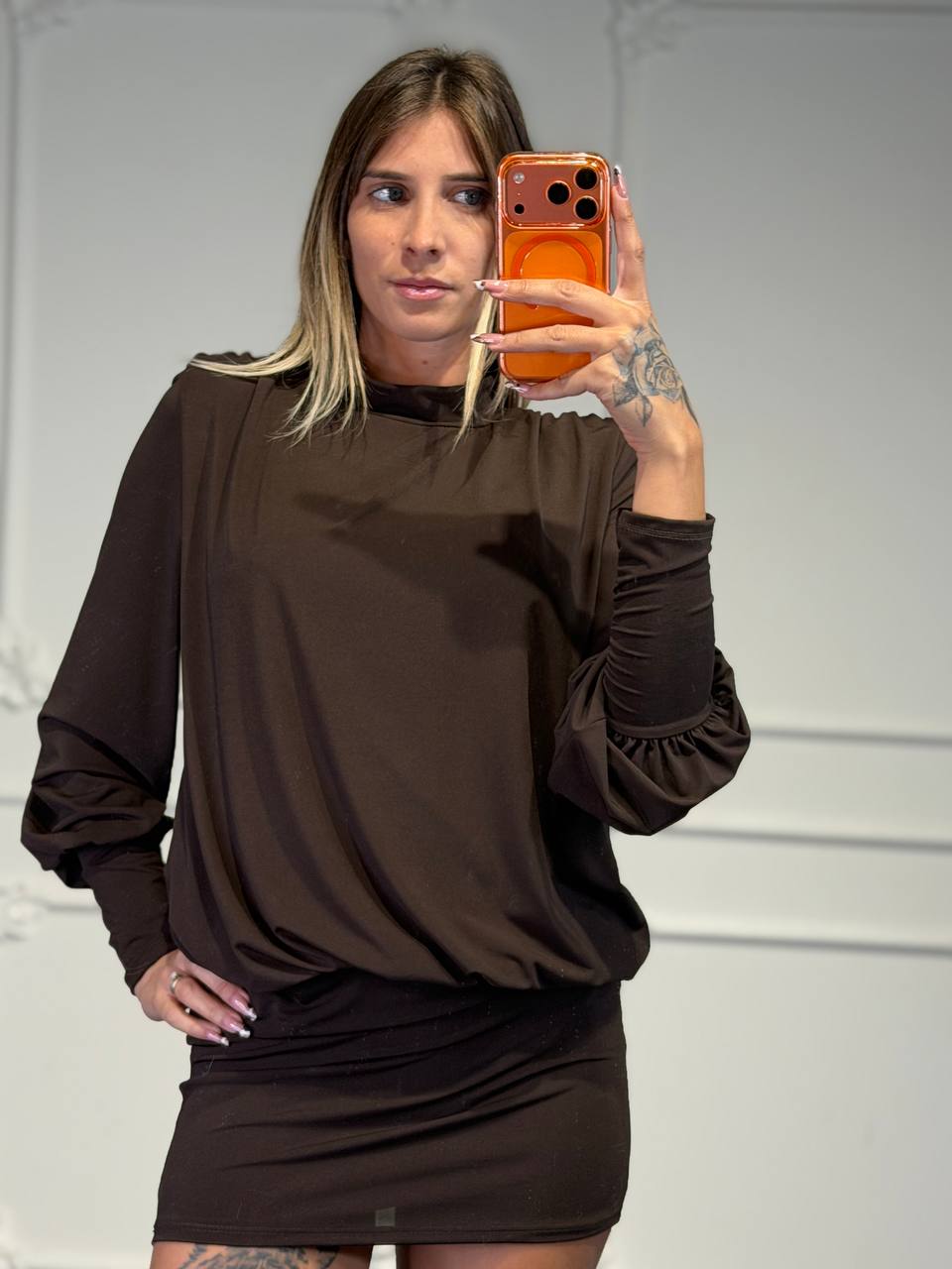 abito chiara con spalline - Dverso Fashion