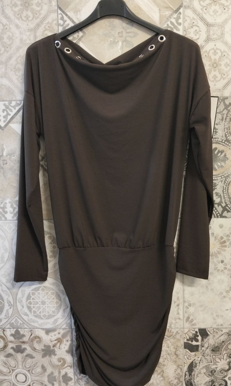 abito marta con borchie - Dverso Fashion
