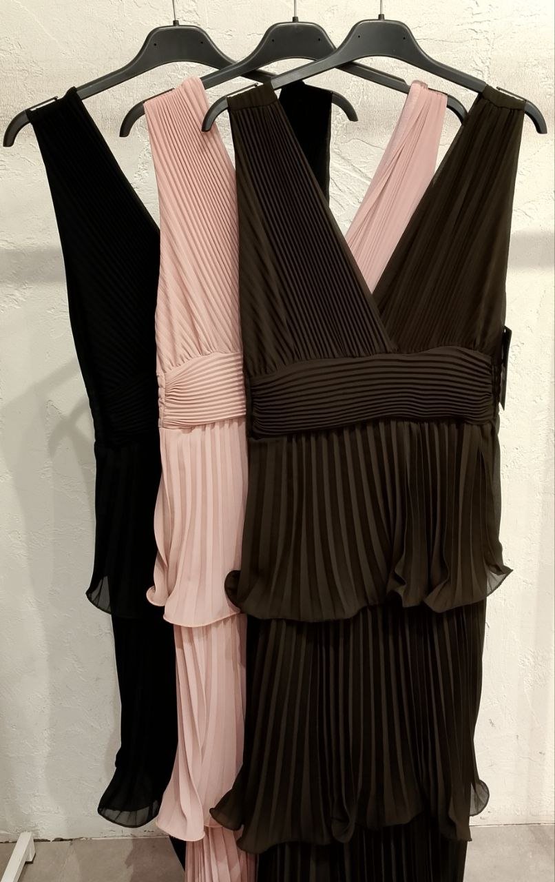 abito plissettato - Dverso Fashion
