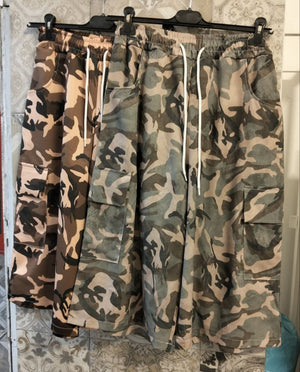bermuda tuta militare - Dverso Fashion