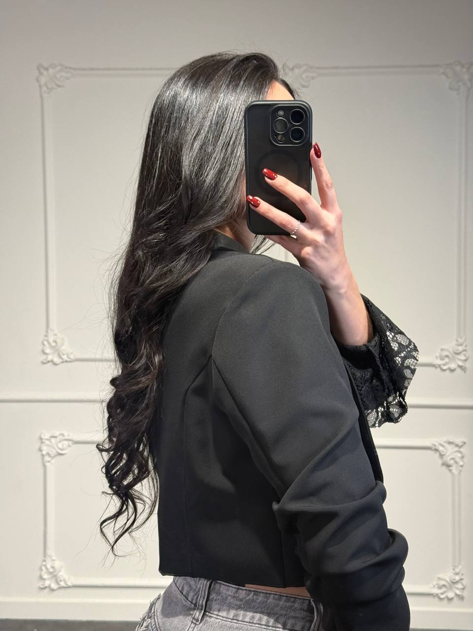 BLAZER CROP - Dverso Fashion