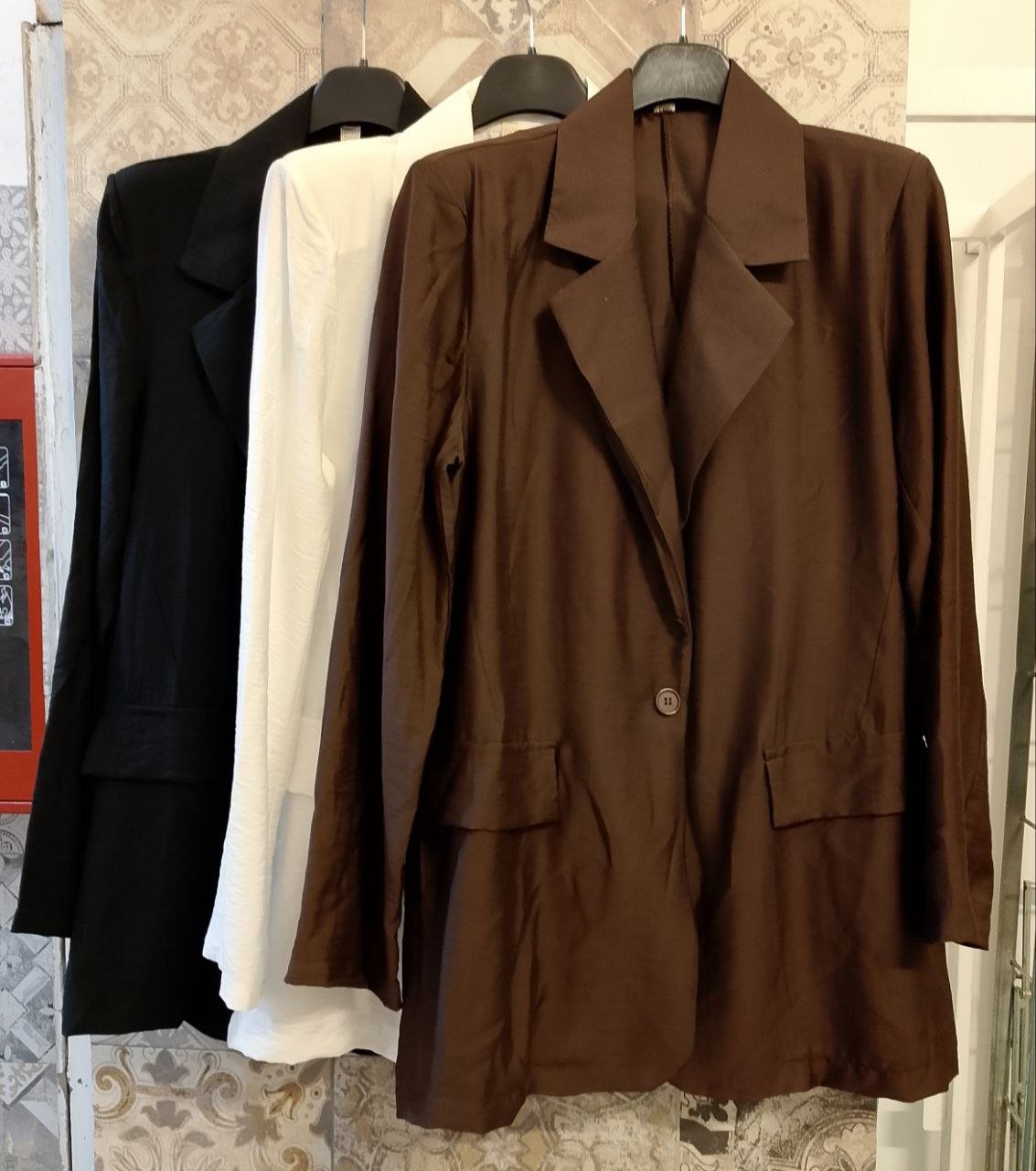 blazer velato - Dverso Fashion