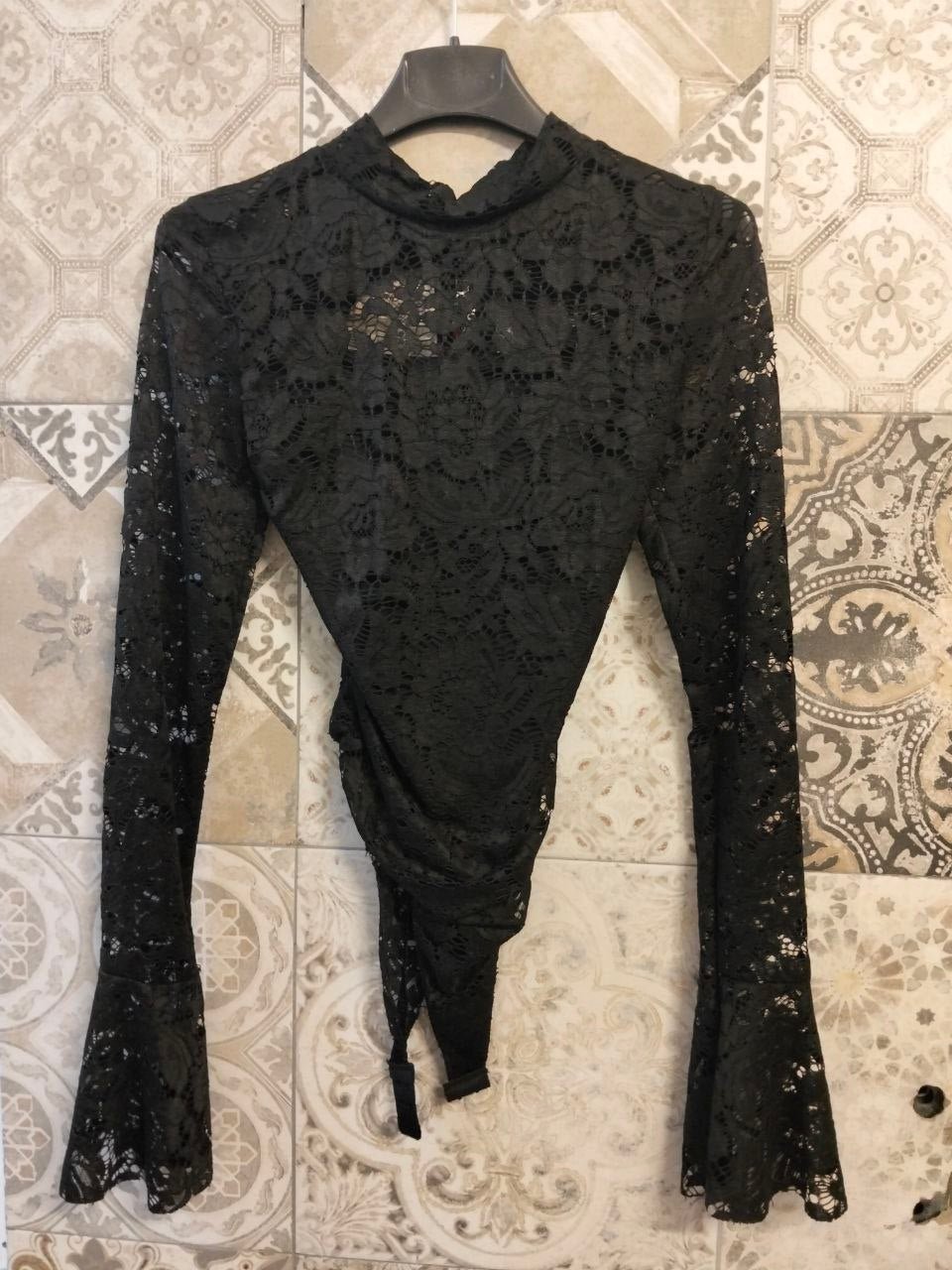 body pizzo mezzo collo - Dverso Fashion