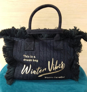 borsa winter vibes grande - Dverso Fashion