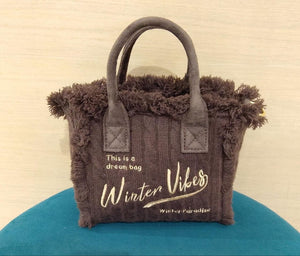 borsa winter vibes piccola - Dverso Fashion