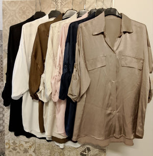 camicia in seta - Dverso Fashion