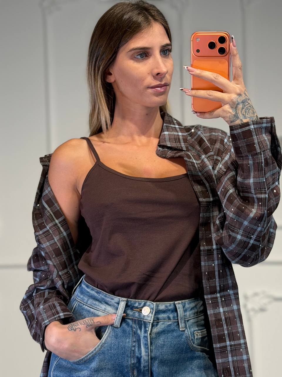 camicia star con top - Dverso Fashion