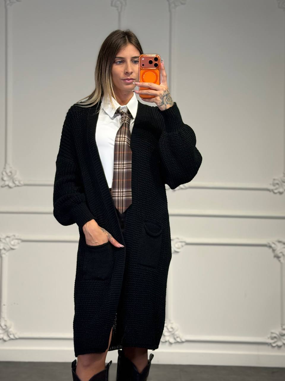 cardigan longuette - Dverso Fashion