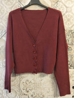 cardigan martina a costine - Dverso Fashion