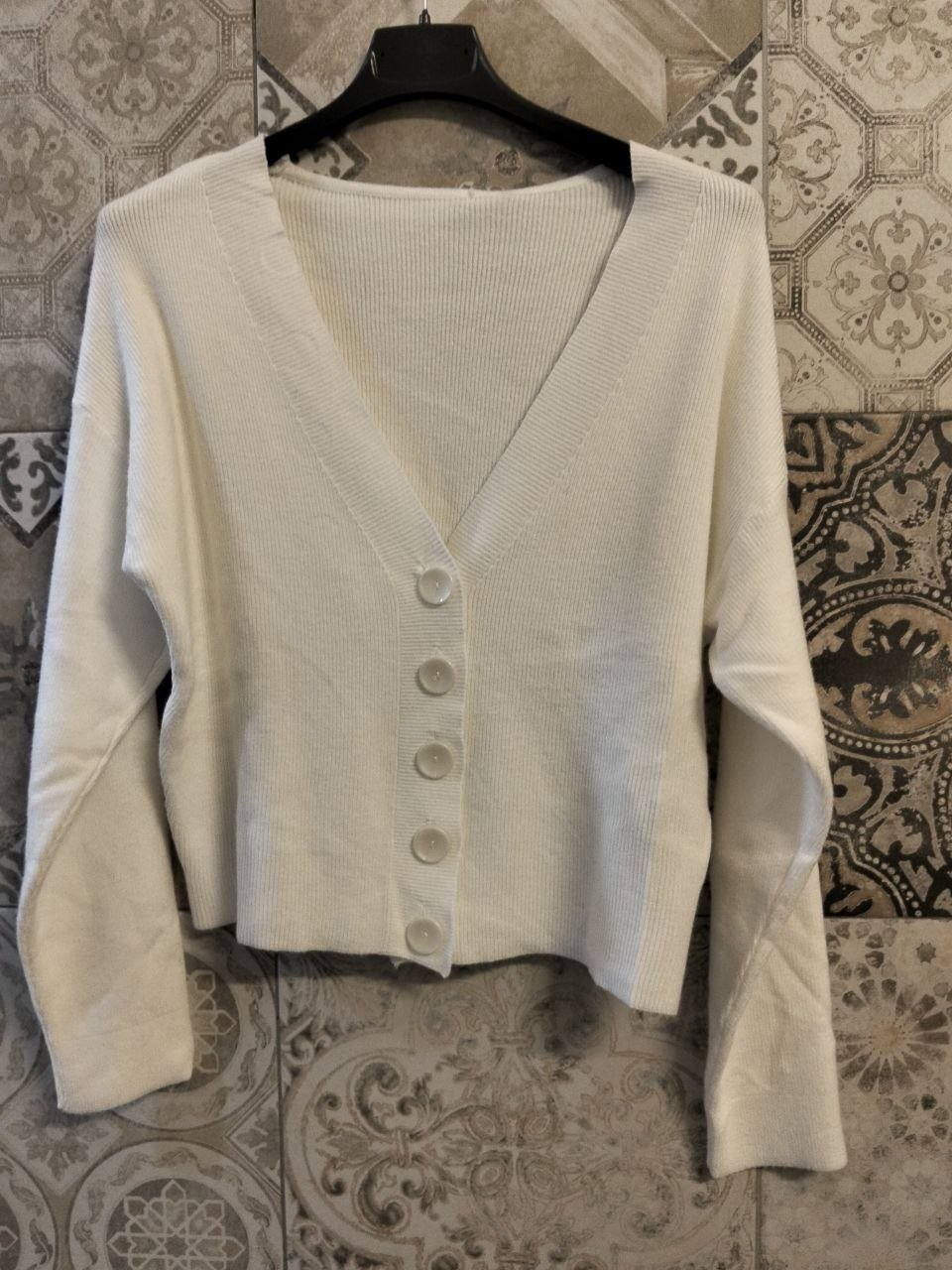 cardigan martina a costine - Dverso Fashion