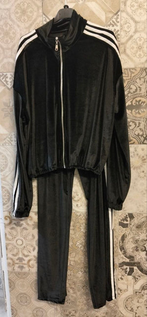 coordinato in ciniglia - Dverso Fashion