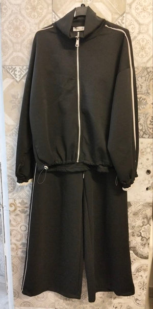 coordinato tuta a palazzo - Dverso Fashion