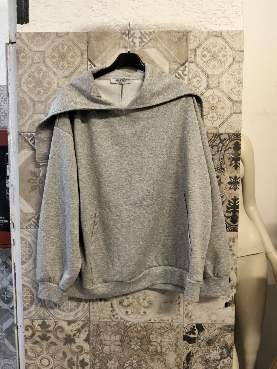 felpa con zip cappuccio - Dverso Fashion
