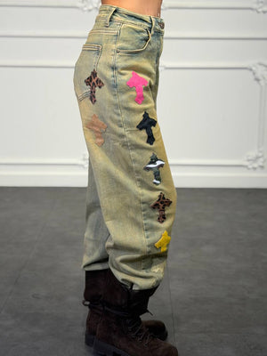 jeans crocette - Dverso Fashion