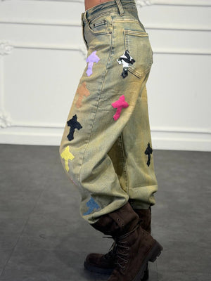 jeans crocette - Dverso Fashion