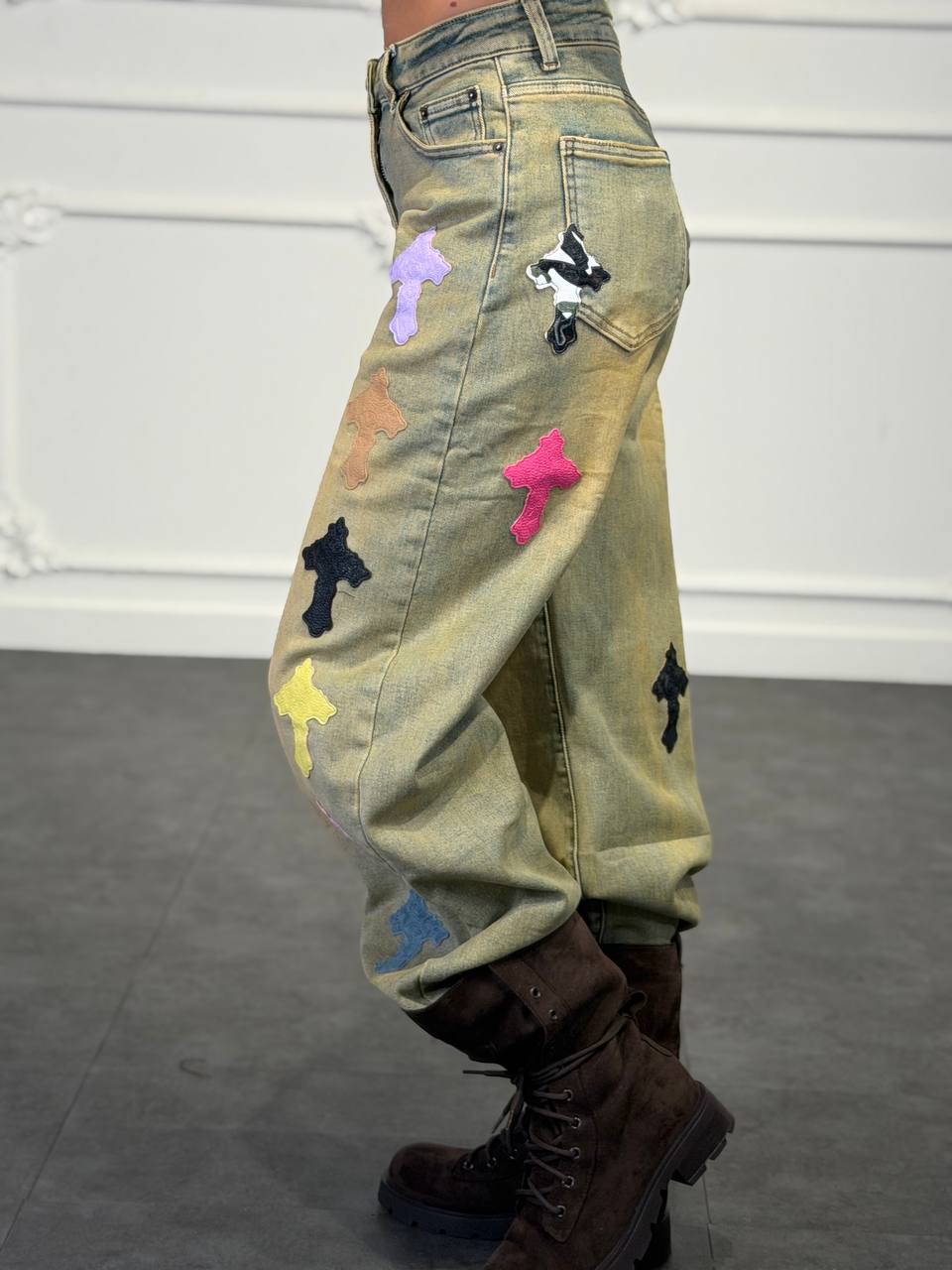 jeans crocette - Dverso Fashion