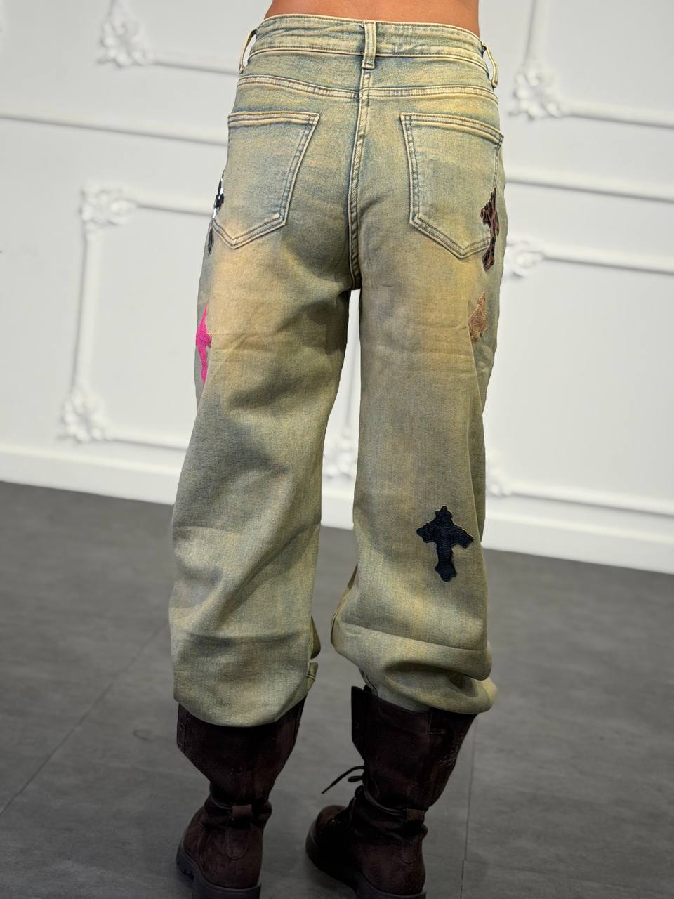 jeans crocette - Dverso Fashion