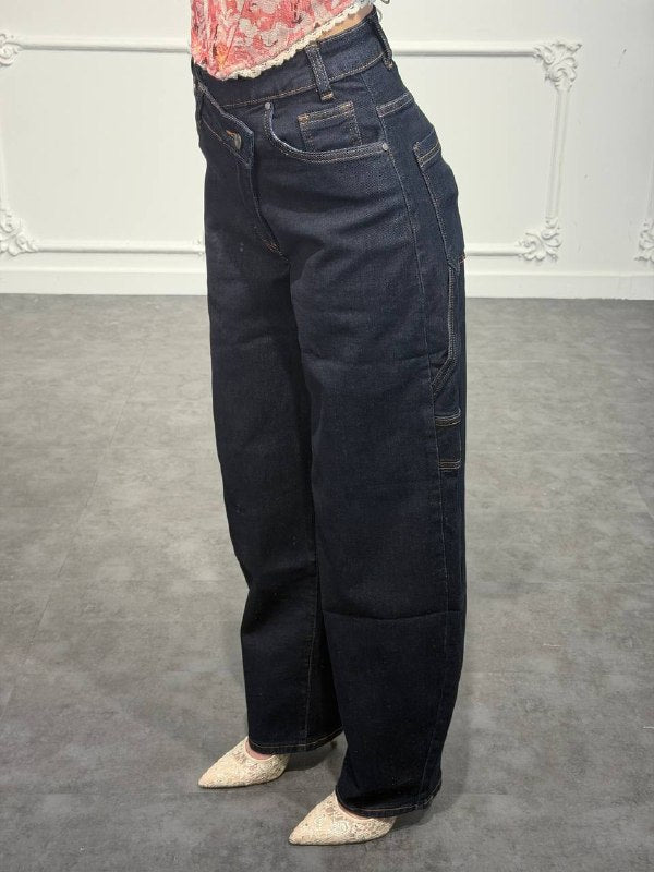 jeans irregular - Dverso Fashion